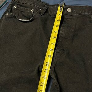 Levi's Black Denim Shorts for Men 40